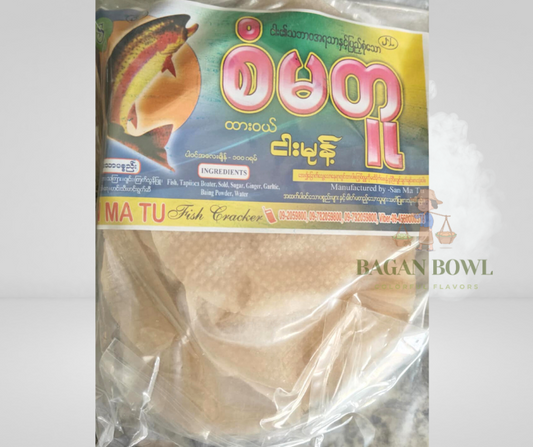 စံမတူ ငါးမုန့်ခြောက် - Ready to Cook Dried Fish Cracker